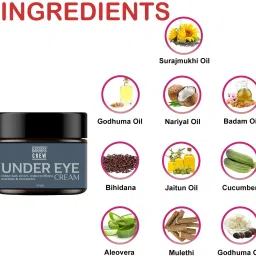 barbers crew Under Eye Cream to Reduce Dark Circles, Fine Lines - image 3