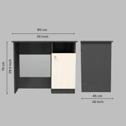 speciality panels Writing Multipurpose table with 10 years guarantee against Borer & Termites Engineered Wood Study Table image 4