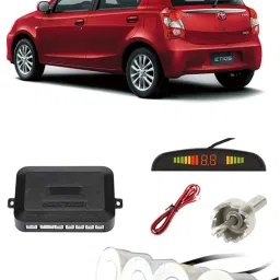 YB576 Silver Car Reverse Parking Sensor with LED Display 4 Sensor Y576 Parking Sensor-image-81
