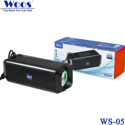 WOOS Wireless Audio Home Portable Subwoofer With Small Speaker With Light Card 10 W Bluetooth Speaker image 4