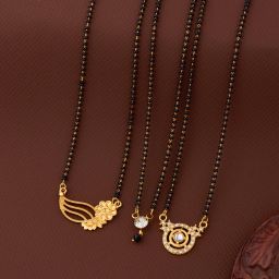 Stylish & Trendy Combo Alloy Mangalsutra Brass Mangalsutra-image-71