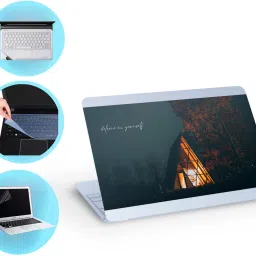 SDM 4in1 Combo Laptop Skin with Palmrest Skin, Screen Guard and Key Guard, set624 Combo Set-image-7