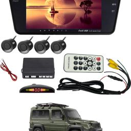 Universal Black 7inch BT Screen With Black Sensor For Car-128 Black LCD-image-81