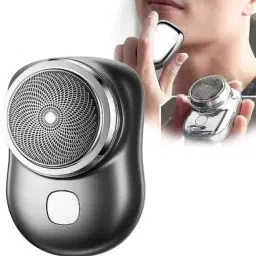 VACULACE Mini Electric Shaver Hair Trimmer Portable Shaver USB Rechargeable Shaver For Men-image-54