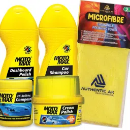 ULTIMATE 5 PCS COMBO, INCLUDES, SHAMPOO, 2K, DASHBOARD, CREAM POLISH, AK CLOTH, AC 3 Combo-25