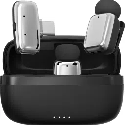 LM4 Wireless Mic with Noise Cancelling for YouTube Video Recording & Vlogging Microphone-picture-14