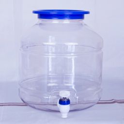 Plastic Bottle Water Dispenser with Tap, Transparent Bottle, Water Container Bottom Loading Water Dispenser-14