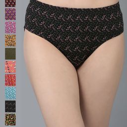 dollar missy Pack of 12 Women Hipster Multicolor Panty-picture-44