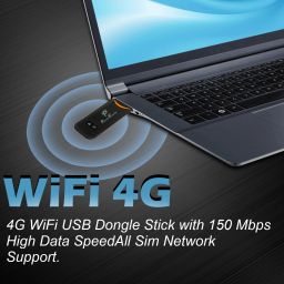 PunnkFunnk 4GLTE 4G USB MODEM with WI-FI HOTSPOT DONGLE - Support All SIM Data Card Data Card image 5