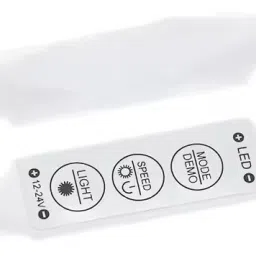 aurastrips 3-Key 12V LED Strip Dimmer – 5 Modes & 5 Speed Flasher, Blinker for Led Lights 2 A Step Dimmer image 3