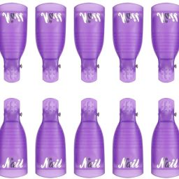 10Pcs Acrylic Nail Art Soak off Clip Cap UV Gel Polish Remover Wrap Nail Tool-image-74