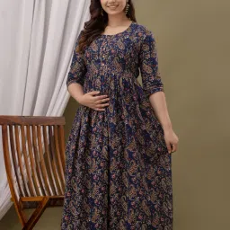 Women Printed Pure Cotton Anarkali Kurta-picture-10