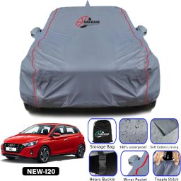 Hyundai i20, i20 Asta, i20 Sportz, i20 Asta(O) with sunroof Body Cover-image-25