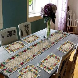 Rectangular Pack of 7 Table Placemat-image-9