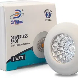 D’Mak™ 1 Watt LED COB/Spot Light/Button Light (Blue) Round Driver Included Recessed Ceiling Lamp-image-3