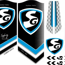 SAVAGE EDITION CRICKET BAT STICKER Bat Sticker-14