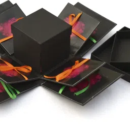 nyarogift 3 Layered Explosion Box for Chocolates - Love (with out Chocolates) Greeting Card image 3