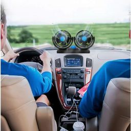 12V Car Dashboard Fan 360 Degree Rotatable High Speed Fresh Air Circulation Car Interior Fan-image-88