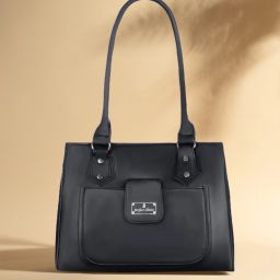 Women Black Shoulder Bag - Regular Size-image-99