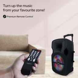 IMPEX ST 80AN with Trolley, Mic, Remote, 1 Year Warranty 55 W Bluetooth Party Speaker image 4