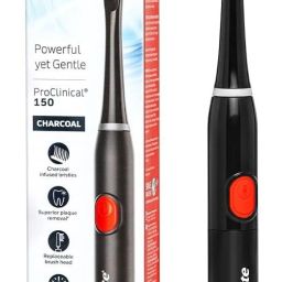 Colgate ProClinical 150 Charcoal Sonic Battery Powered Electric Toothbrush Electric Toothbrush-image-31