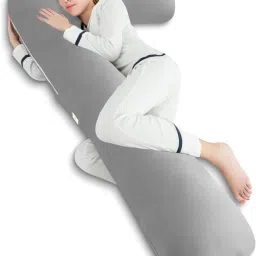 Upgrade Model Pregnancy Pillow Microfibre Solid Pregnancy Pillow Pack of 1-image-19