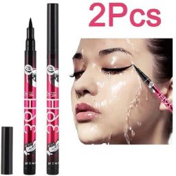 2Pcs Professional Black 36H Eyeliner Pen Waterproof 4 ml-26