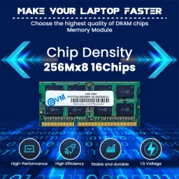 EVM 2GB 1333MHz DDR3 2 GB (Dual Channel) Laptop DDR3 (ddr3) image 3