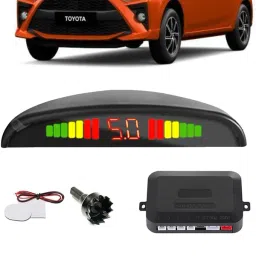 PKNA1234 White Car Reverse Parking Sensor with LED Display 4 Sensor PKNA1234 Parking Sensor-picture-15
