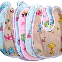 Baby Waterproof Bib Set | Baby Laliya Bibs for Babies (Multi- Pack of 06)-image-42