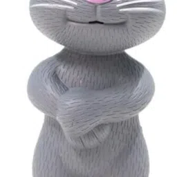 Intelligent Touching Tom Cat with wonderful voice (Grey)-11