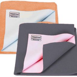 Fleece Baby Bed Protecting Mat-image-100