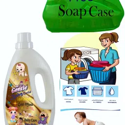 3X Power Based Baby Laundry for Clothes Liquid Detergent Blossom Liquid Detergent-image-15