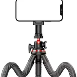 Flipkart SmartBuy Portable tripod Stand 360 degree Adjustable ball head removable phone clip Tripod-picture-0