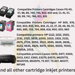 Ang Refill Ink For Printer MG2570S B/C/Y/M 100 ML Each Bottle With Syringe Tri-Color Ink Bottle image 2