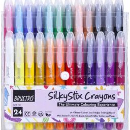 SET OF 24 SILKYSTIX CRAYONS, Ideal for Blendable Painting, Graffiti, Doodling-image-18