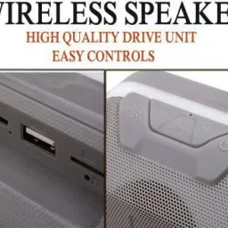 NKL Arrival Super Ultra Bass TF, Speaker Phone /3D Speaker Heavy Bass Led Ultra 3D Bass Portable Wireless Bluetooth Speaker TF-card supported for homeOutdoor activities Sound Box Bluetooth Speaker Splashproof Superb High bass Portable Bluetooth Speaker Big sound smart speakerS plash-Proof Speakeri Speaker Mod image 5