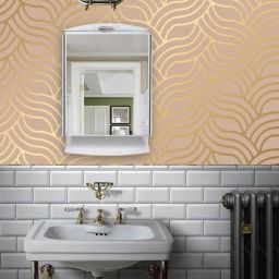 Saffire Bathroom Accessories Organizer With Bathroom Mirror-5