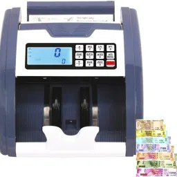 Drop2Kart Bank Grade Cash Counter - Counts All INR Notes, Big LCD Display with UV/MG/MT Counterfeit Bill Detection, LED External Display Note Counting Machine-image-58