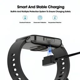 The Electron Bay Original 2 Pin Magnetic Watch Fast Charging Cable 3.5mm Pin Length Charging Pad image 4
