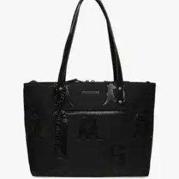 Women Bturn Logo Print Tote Bag-4
