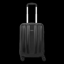 ARISTOCRAT Fronx Polypropylene Trolley Bag (8 Wheels, FRONXS55JBK, Black)-image-3