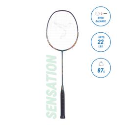 Adult Badminton Racket BR Sensation 530 Green Black-10