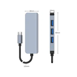 GL3510 USB to USB3.0 High Quality 4 Port Hub Adapter with 1.2m Cable image 2
