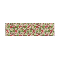 Alina decor Red & Green Digitally Printed Table Runner image 2