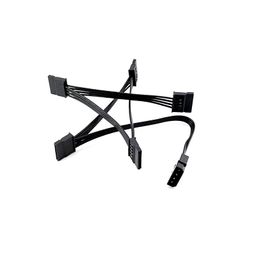 Large 4PIN IDE 1 to 6, SATA Hard Disk, Interface Power Cord image 4