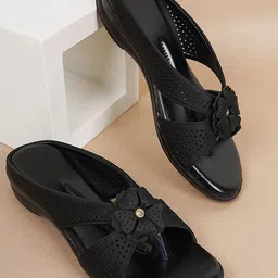 Style Shoes Textured Laser Cuts One Toe Flats-picture-51