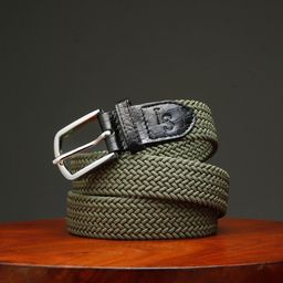 LOUIS STITCH Men Textured Braided Belt-picture-39