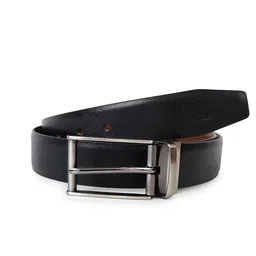 CIMONI Men Black Leather Reversible Formal Belt-image-27