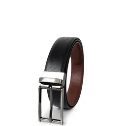 CIMONI Men Leather Reversible Formal Belt-image-3